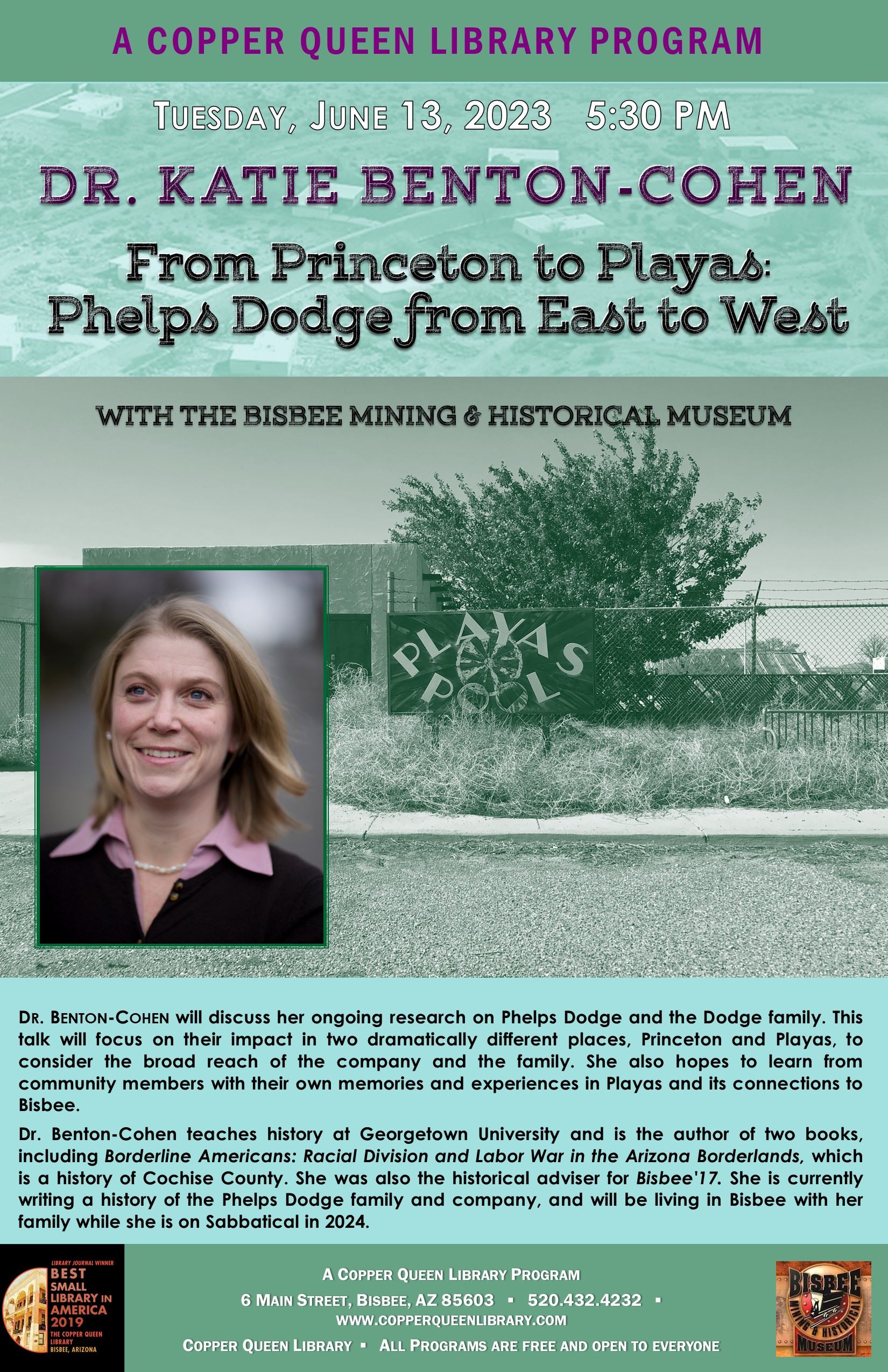 CQL CQL KATIE BENTON COHEN PHELPS DODGE 6. 13.2023