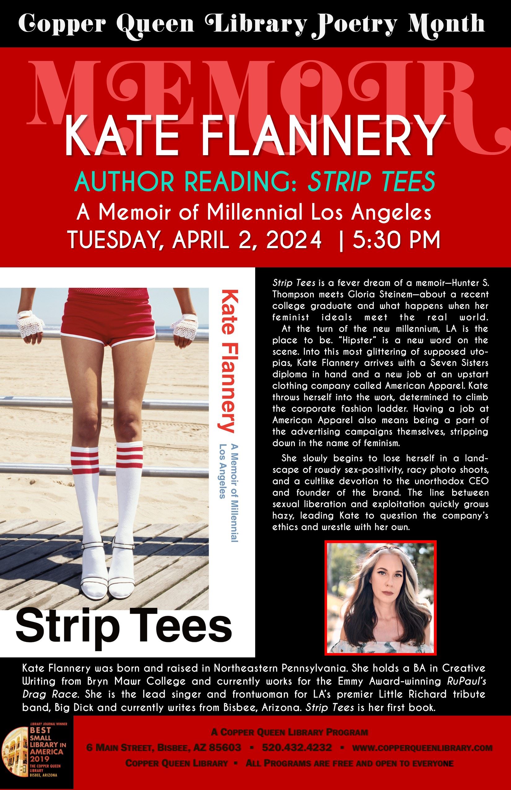 CQL KATE FLANNERY STRIP TEES 4.2.2024