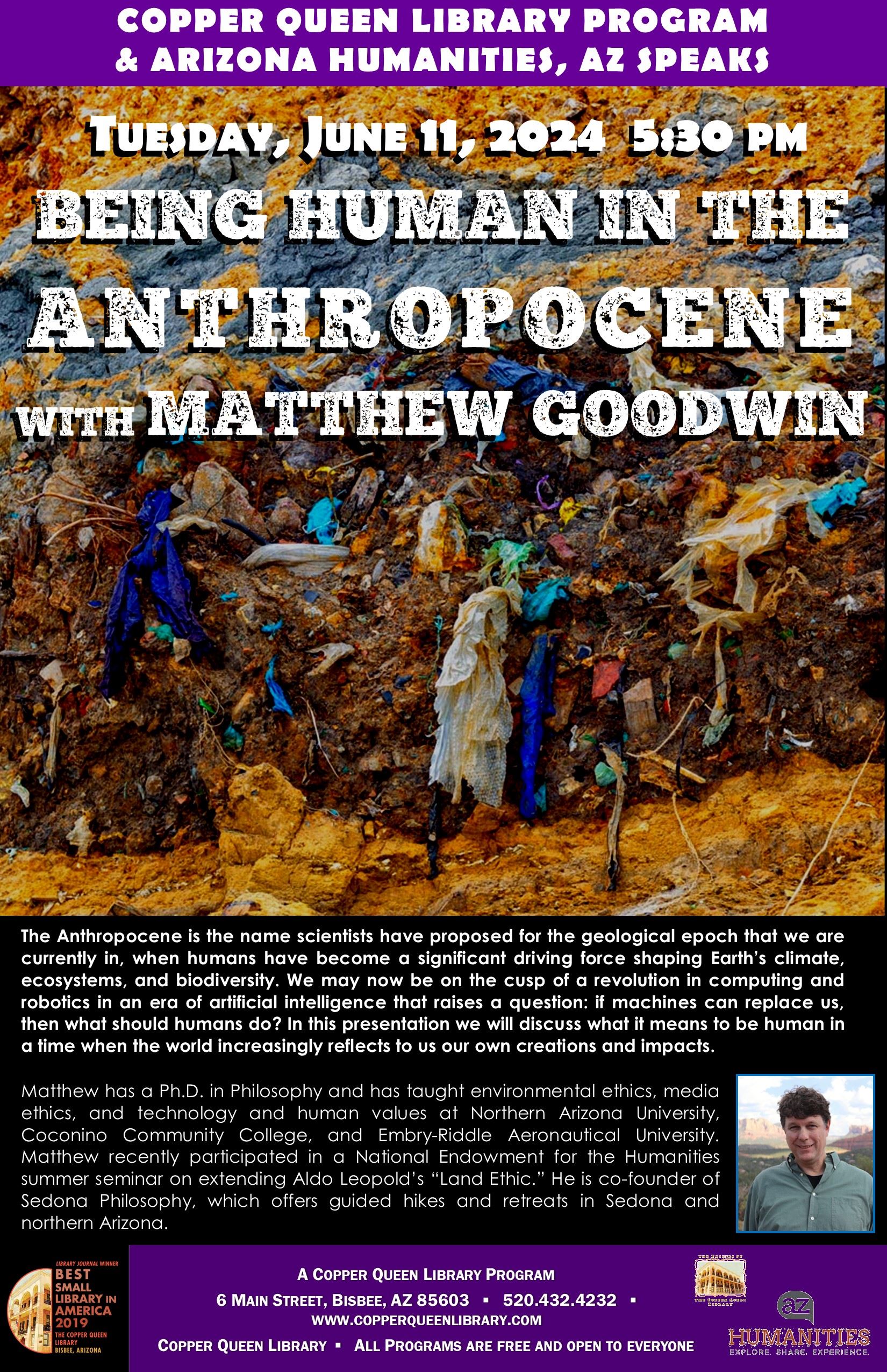 CQL AZ HUMA MATT GOODWIN ANTHROPOCENE 6.11.2024