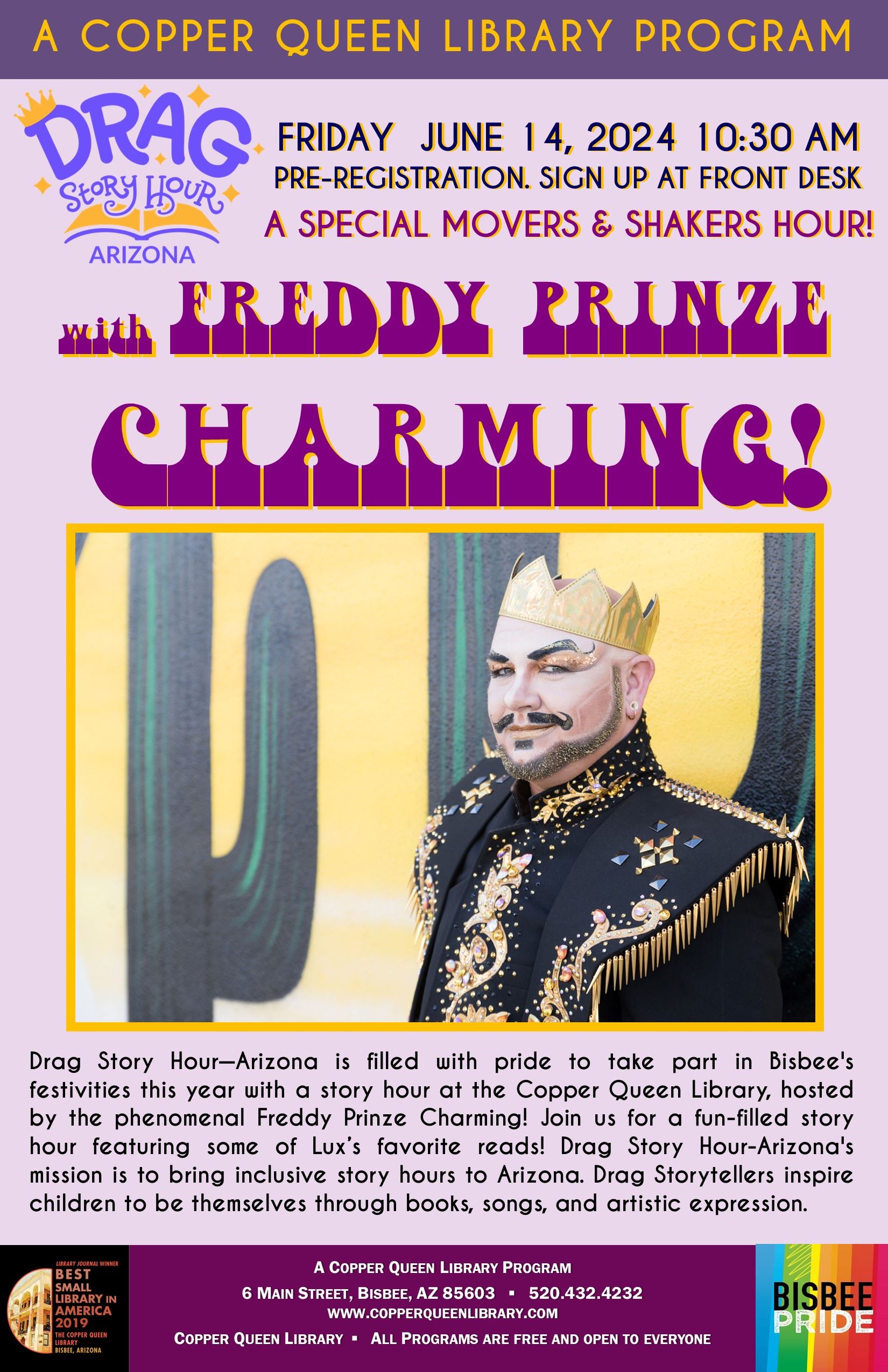 CQL PRIDE DRAG STORY HOUR 6.14.2024