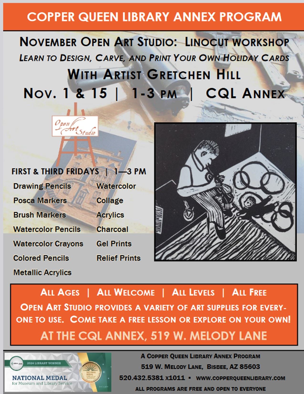 Open Art Poster November 2024