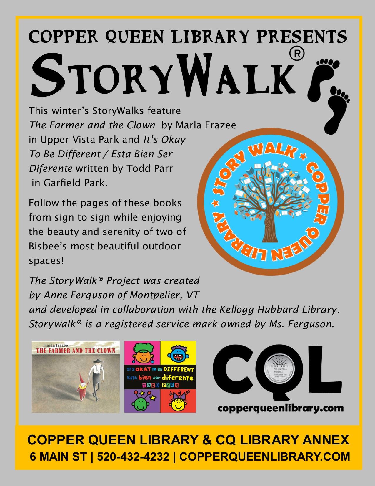 StoryWalk Poster Winter 2024