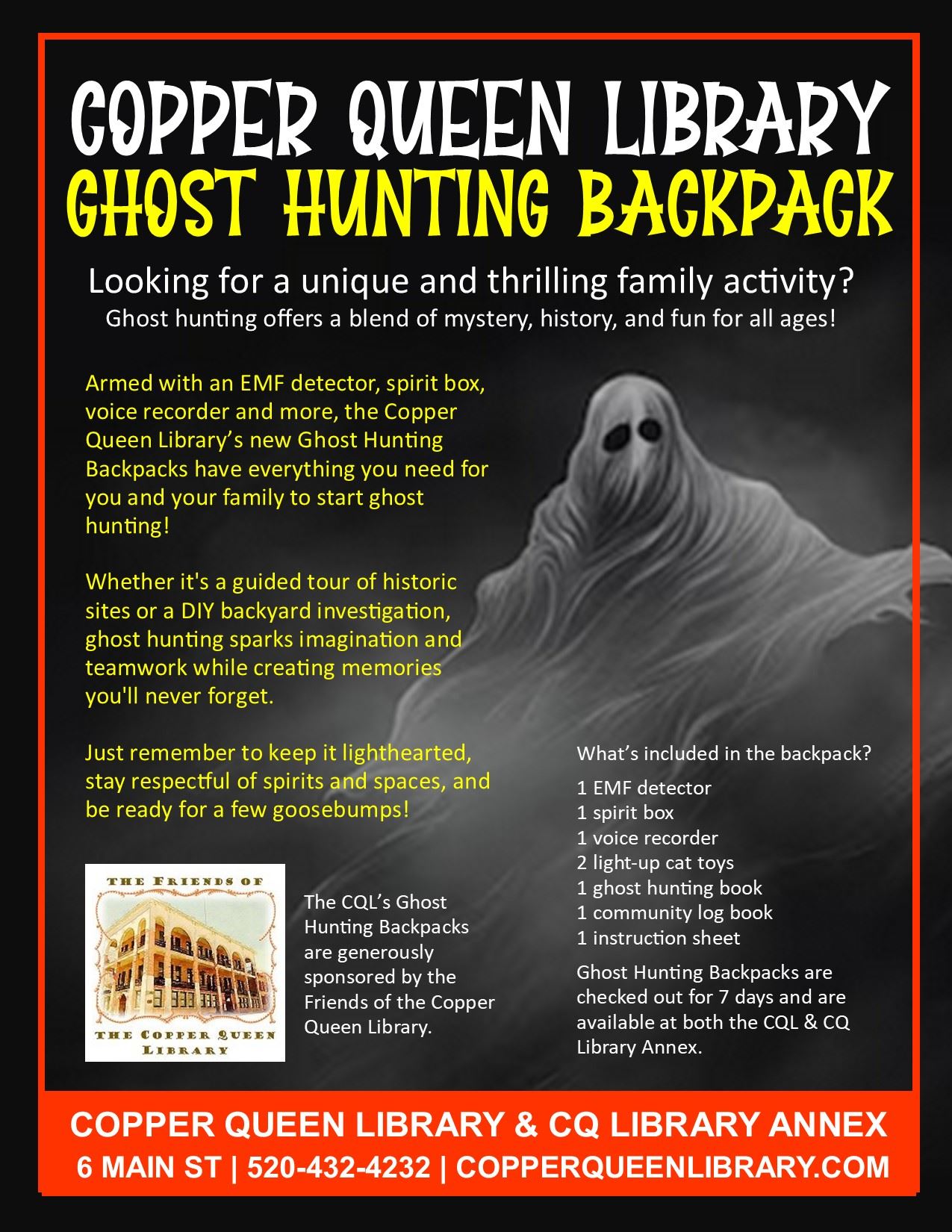 Ghost Hunting Backpack Poster 2025(2)