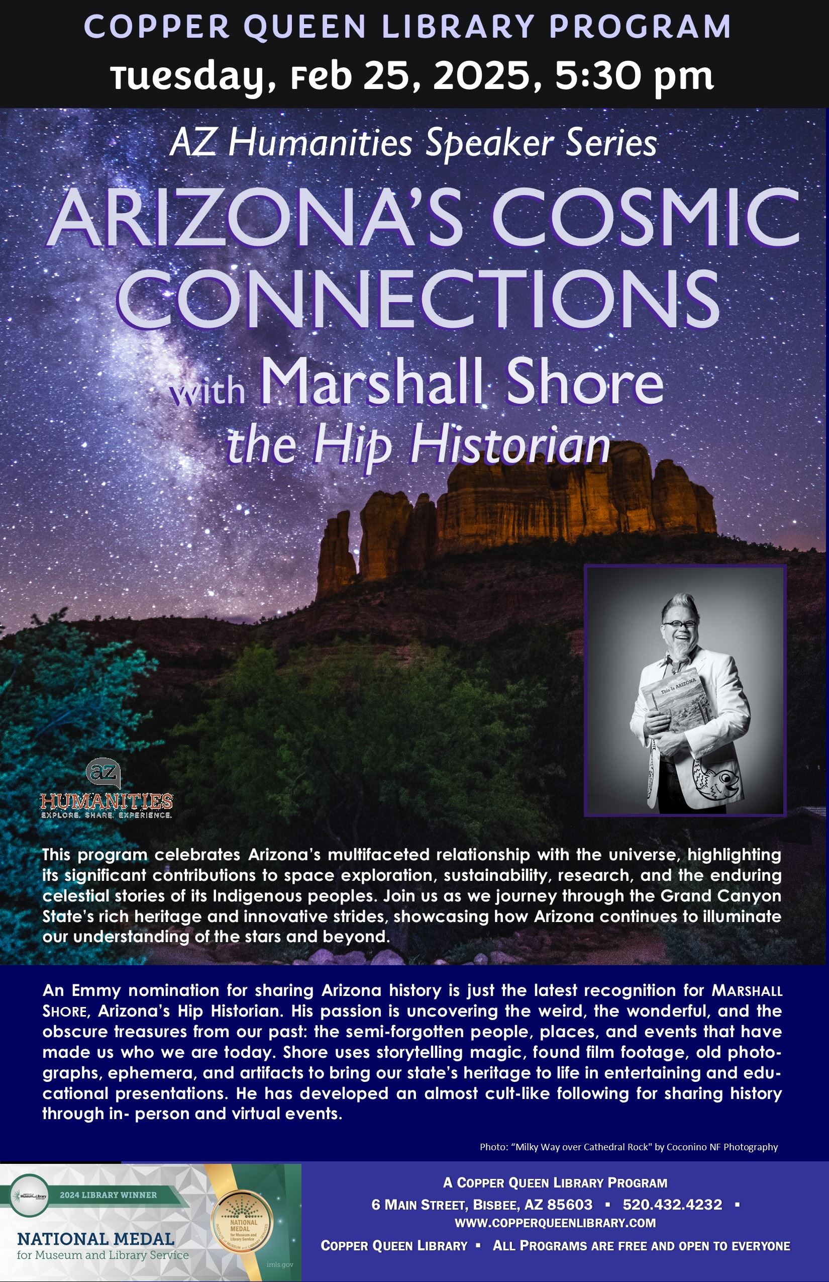 CQL AZ HUMA MARSHALL SHORE COSMIC CONNECTIONS 2.25.2025