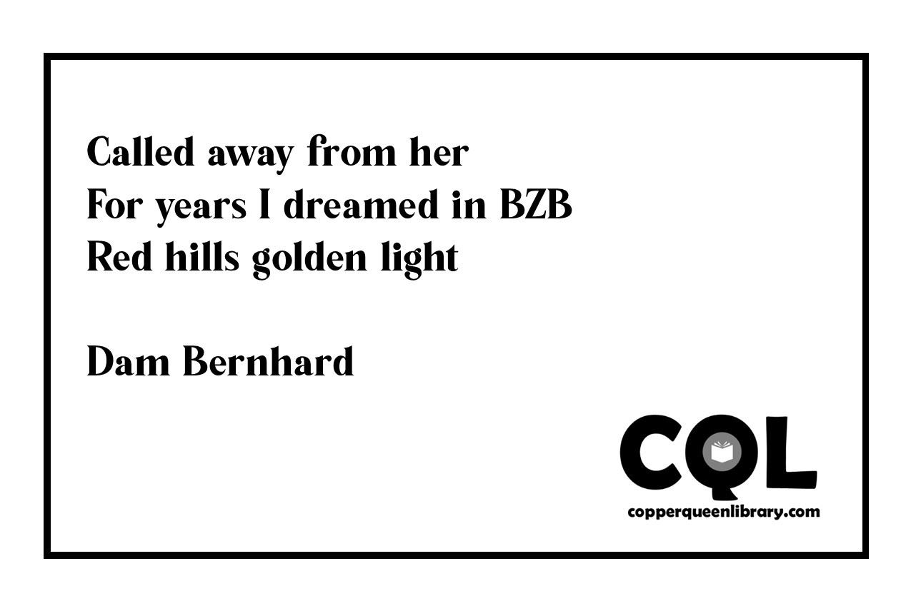 Dam Bernhard Haiku 2025