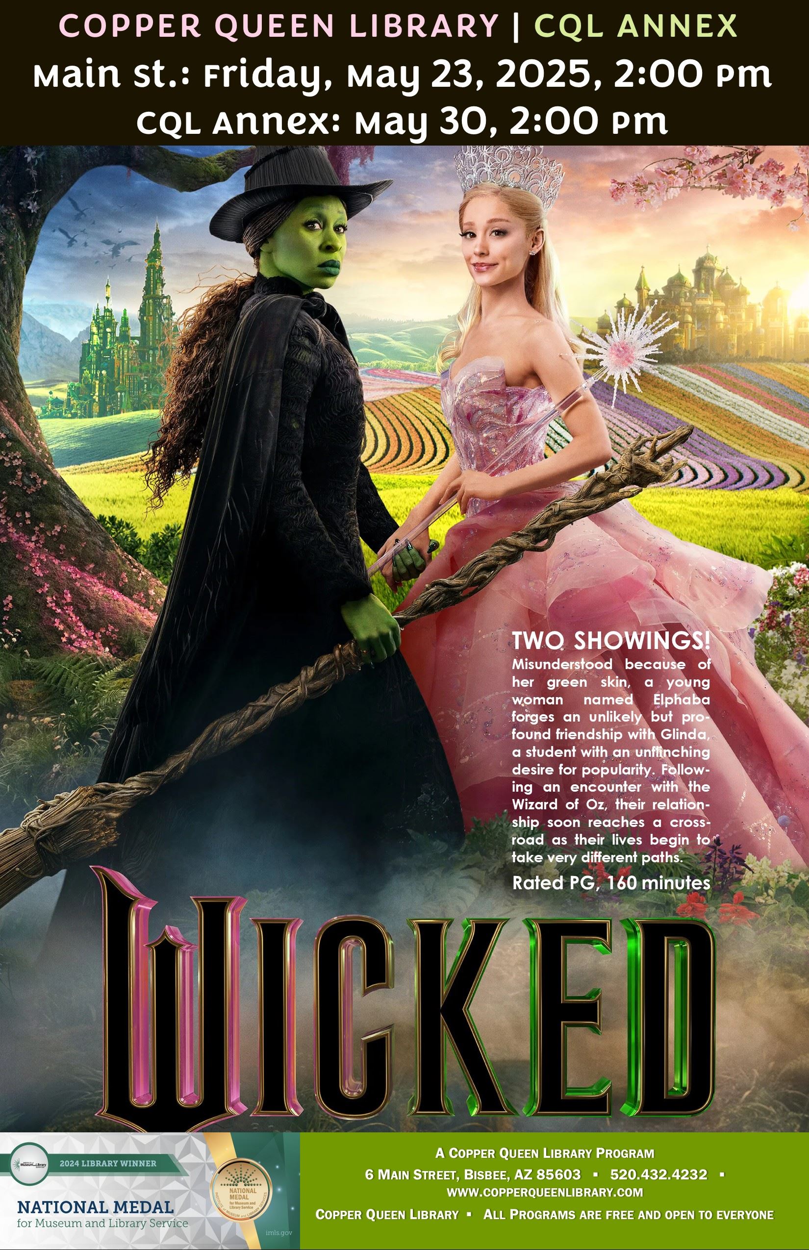 CQL WICKED FILMS  MAY 2025