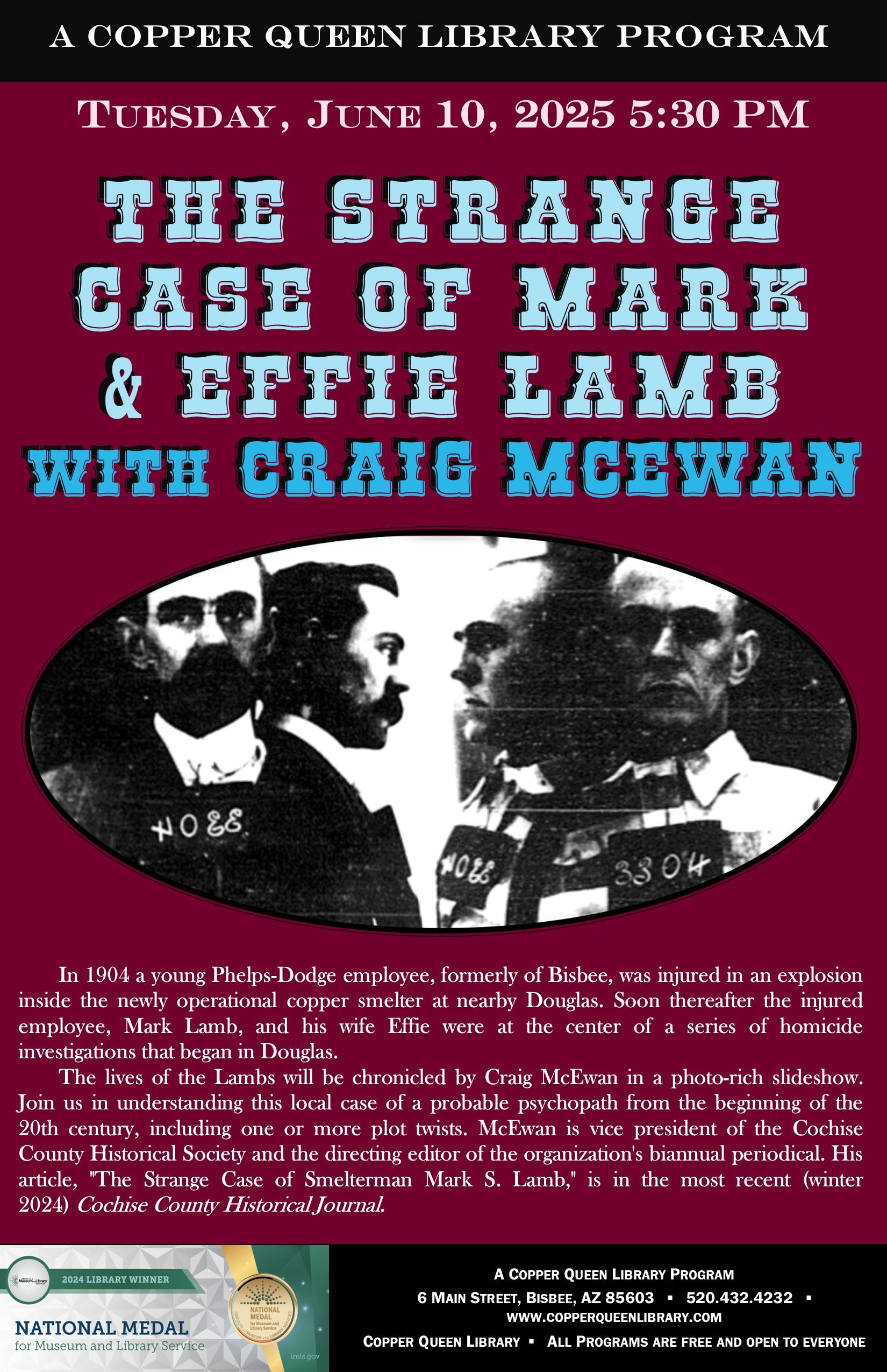 CQL CRAIG MCEWAN CASE OF MARK AND EFFIE LAMB 6.10.2025
