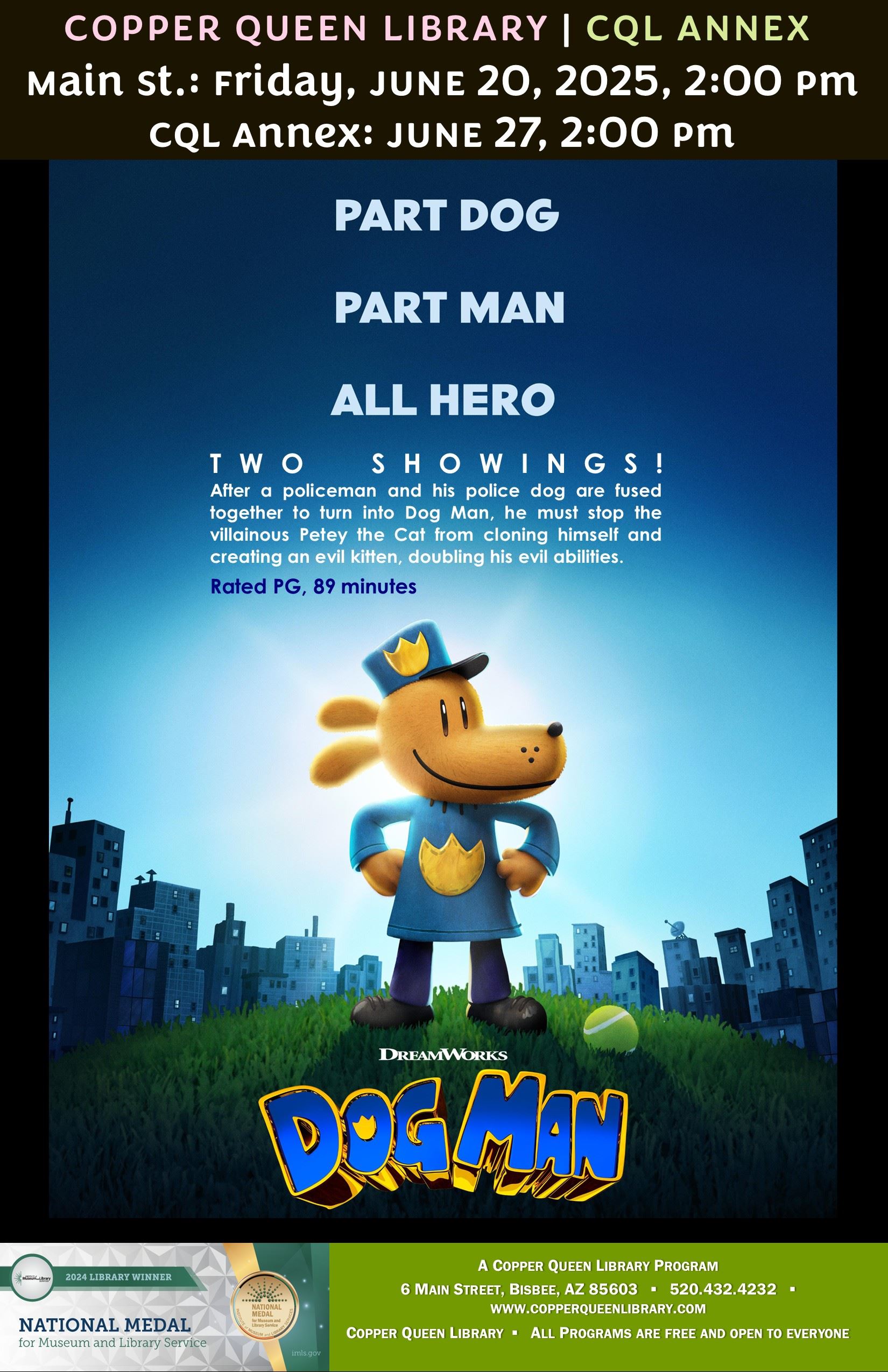 CQL DOGMAN FILMS JUNE 2025 11 X 17