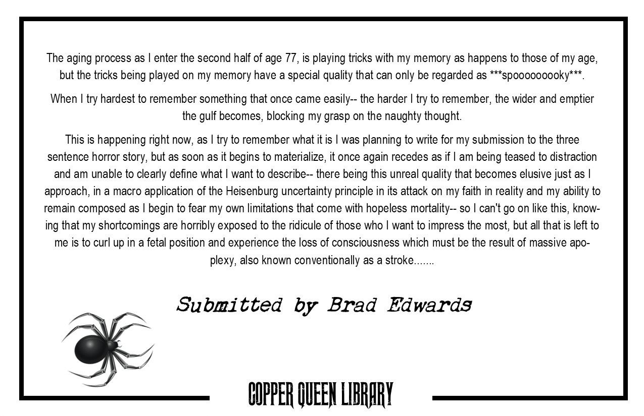 Brad Edwards Horror 2025