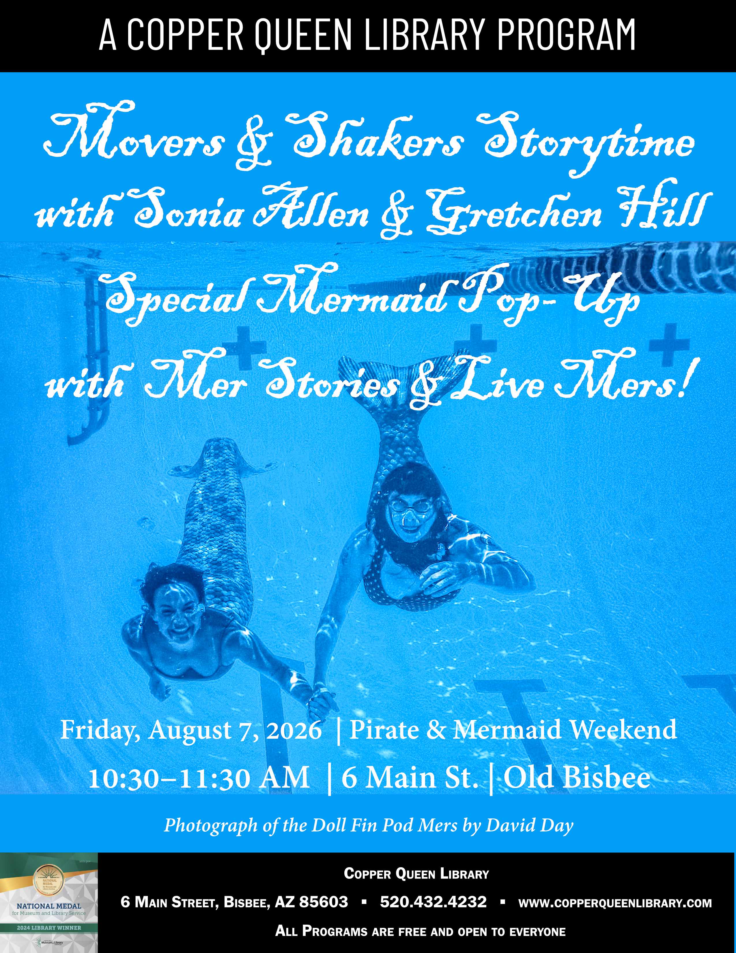 CQL MERMAID POPUP MOVERS AND SHAKERS 8.7.2026