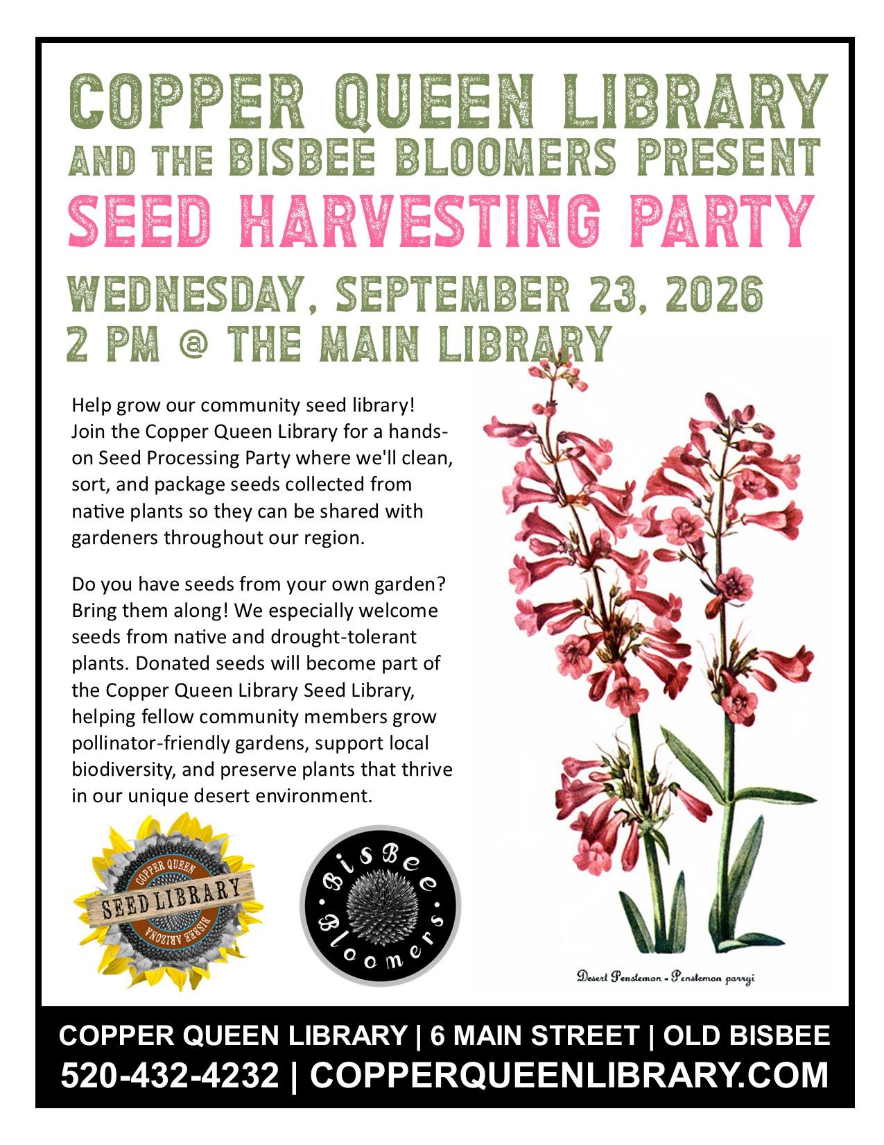 Seed Party Poster 2026