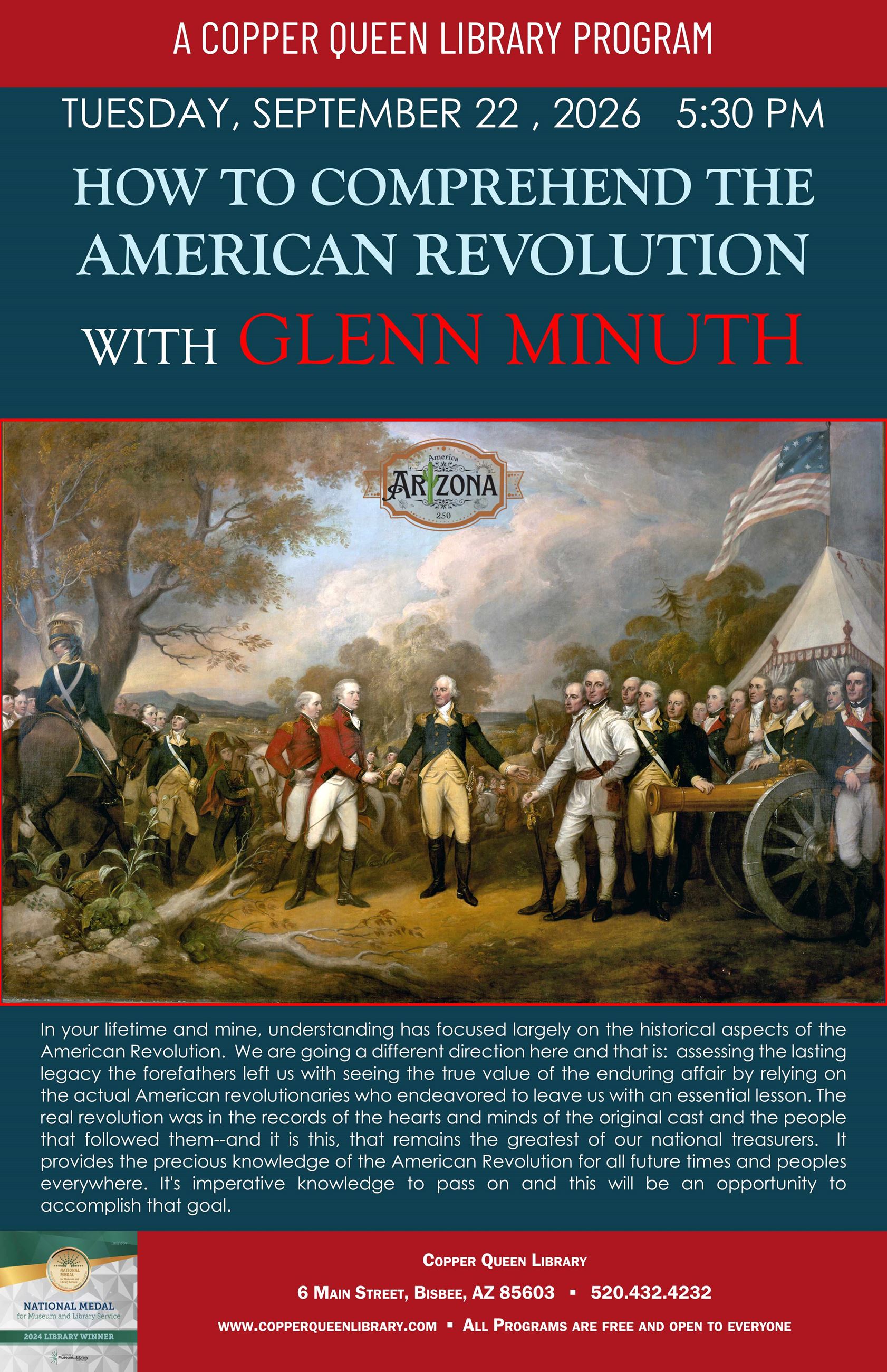 CQL GLENN MINUTH AMERICAN REVOLUTION 9.22.2026