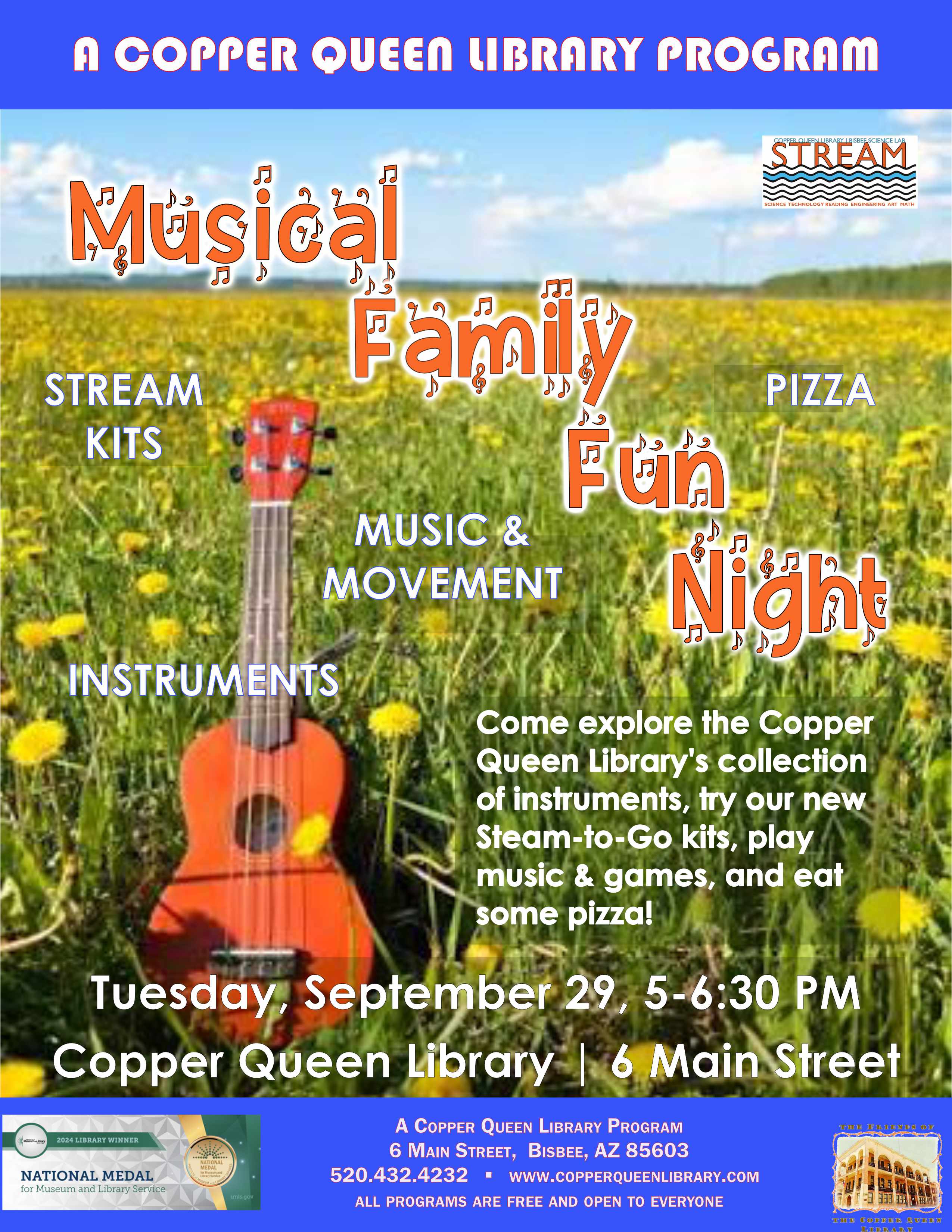 Musical Family Fun Night 09.29.2026