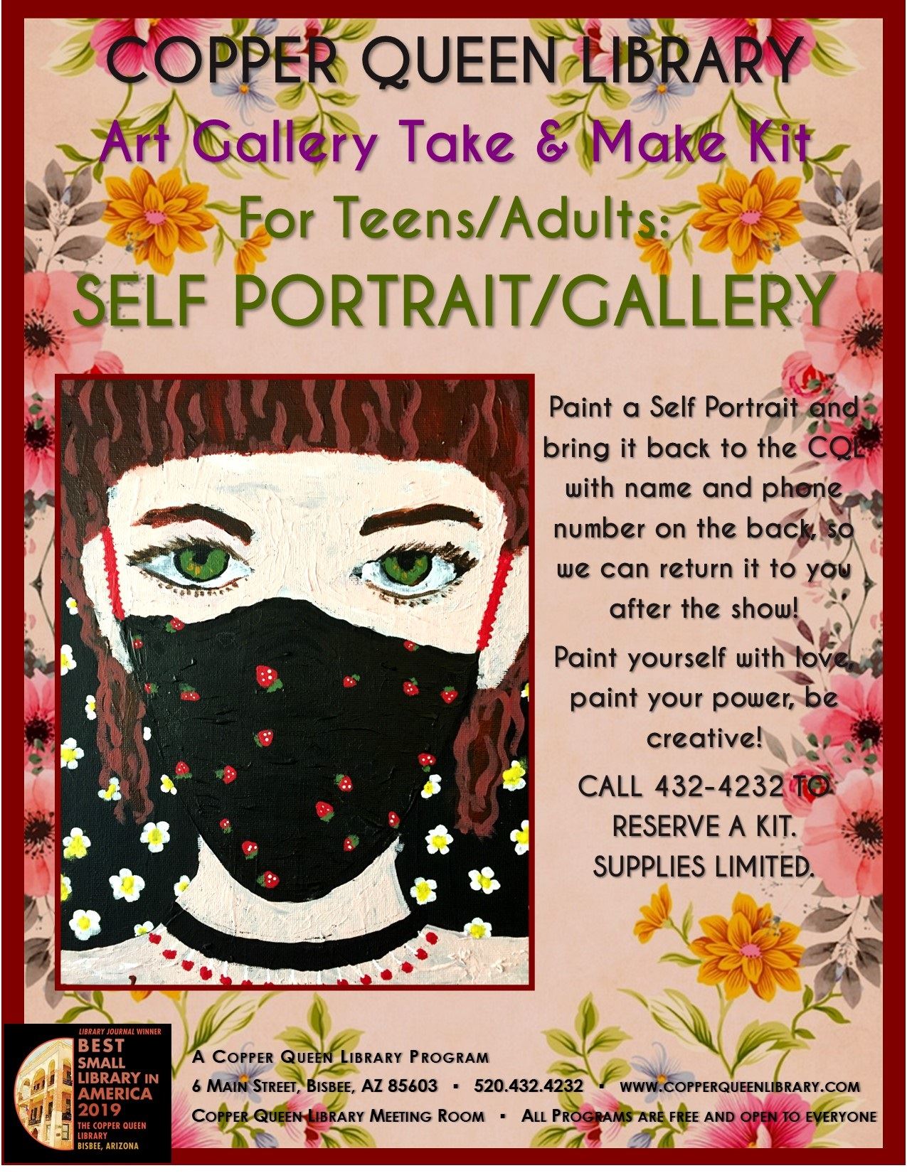 CQL SELF PORTRAIT TAKE AND MAKE DEC 2021 POSTER(2)