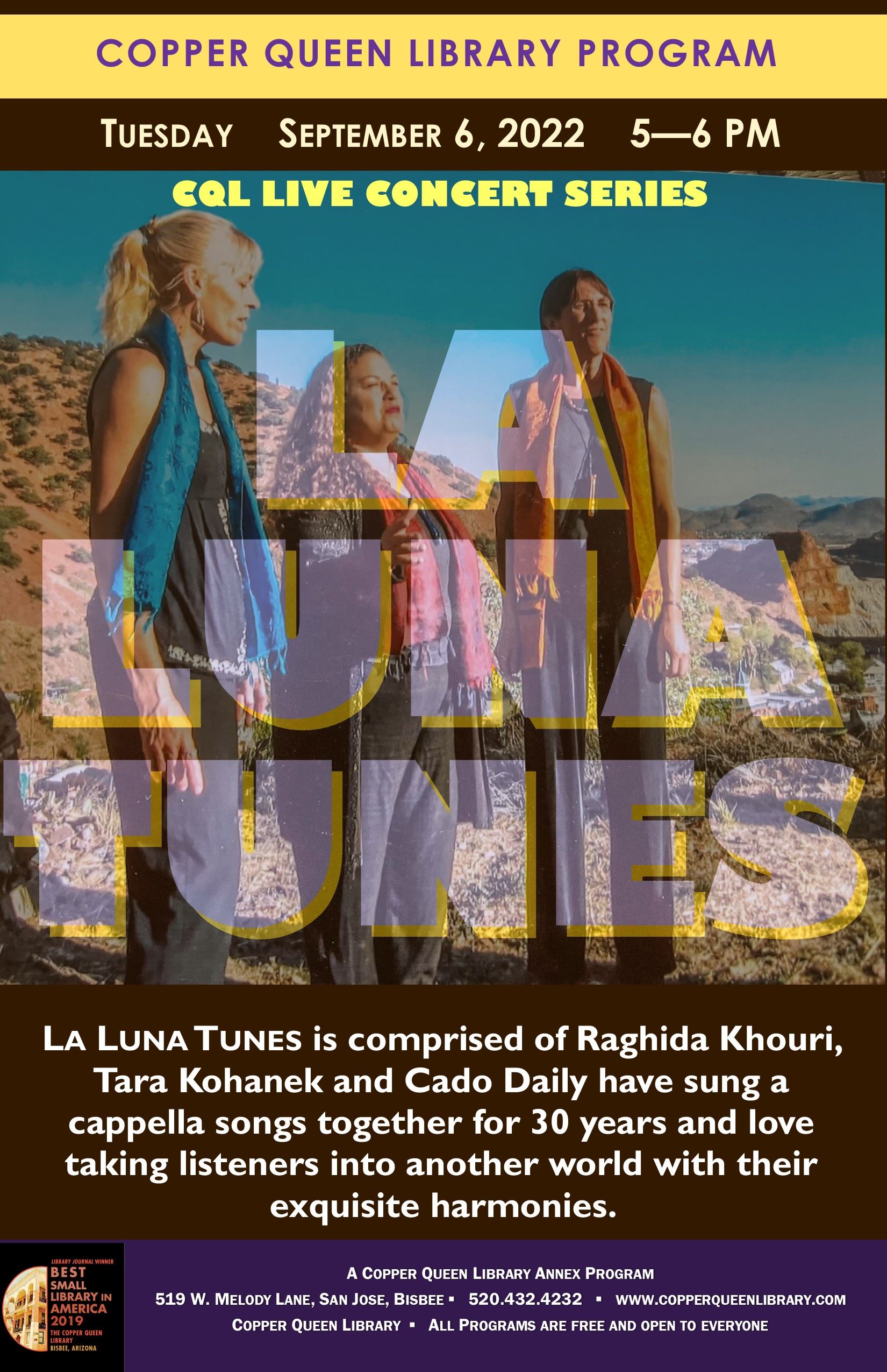 CQLLA LUNA TUNES CONCERT 9.6.2022