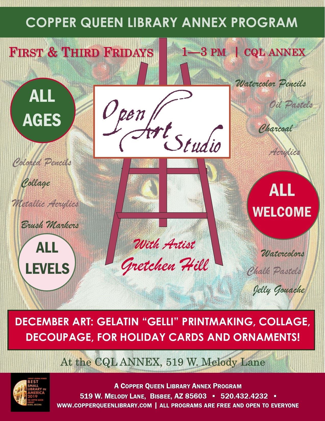 CQL ANNEX OPEN ART STUDIO DEC 2022 GRETCHEN HILL