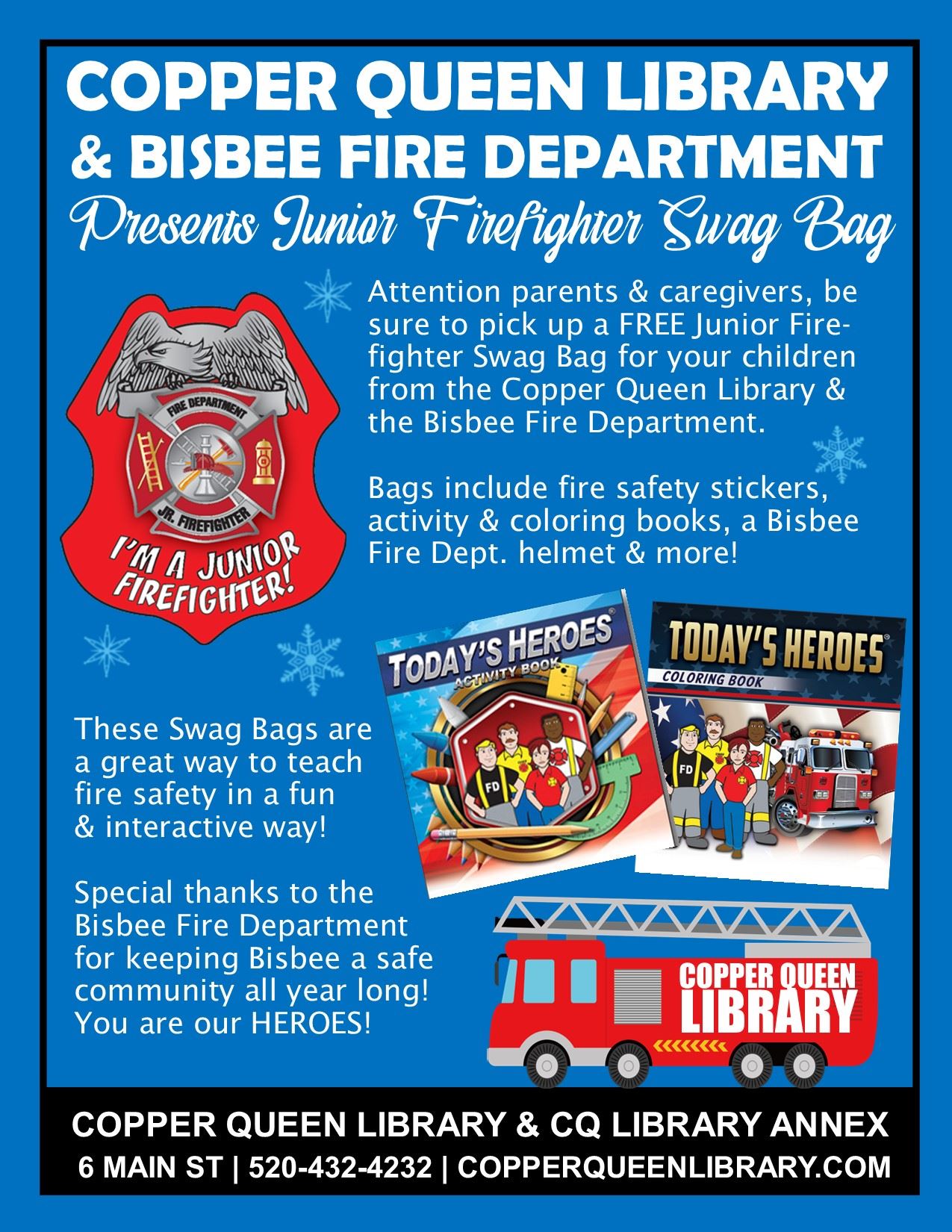 Firefighter Swag Bag