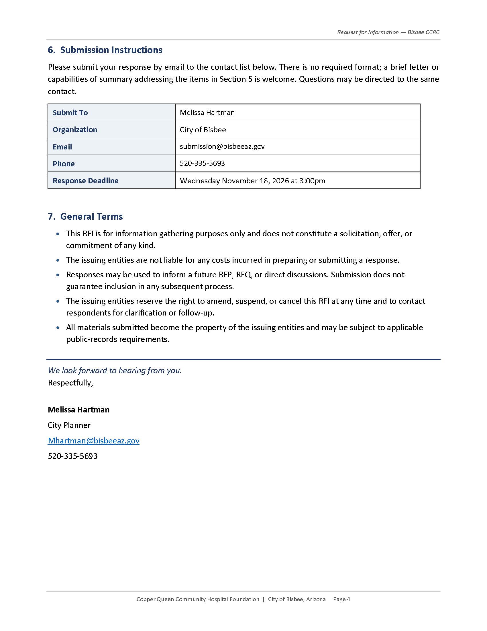 Bisbee_CCRC_RFI_Page_4