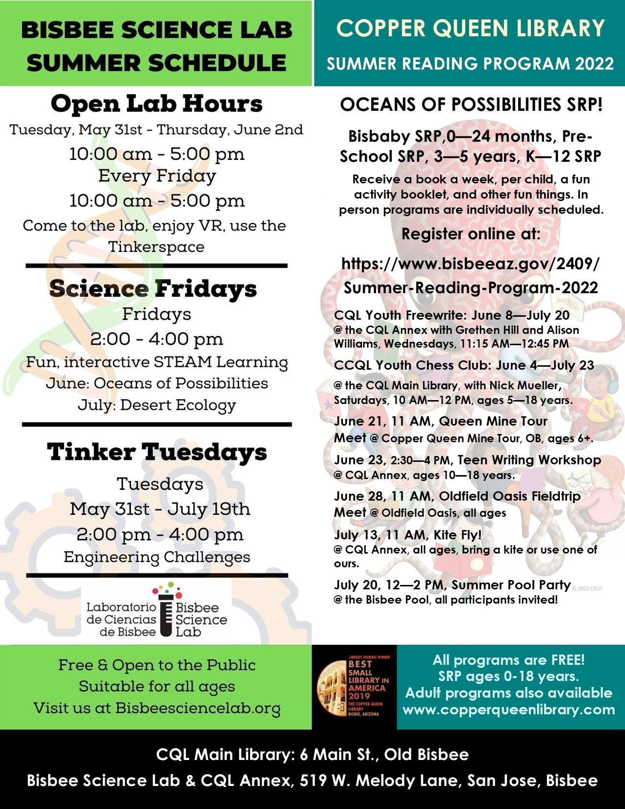 CQL BSL SRP FLYER 2022