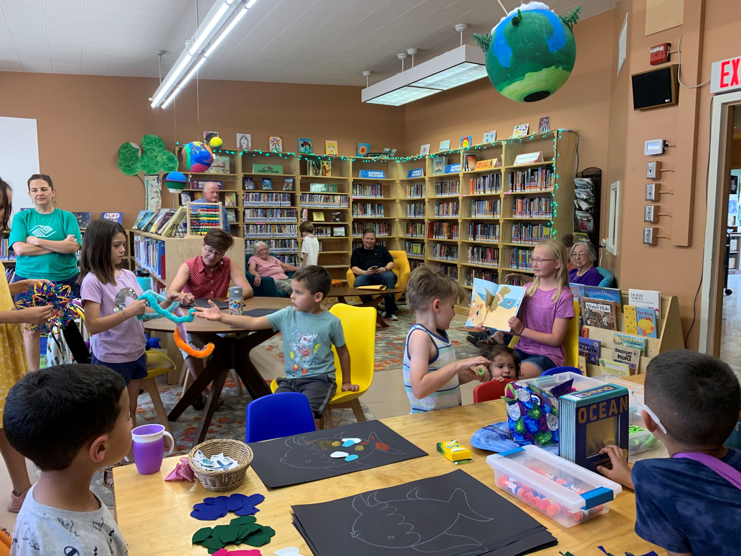 Under the Sea Craft Hour Photo